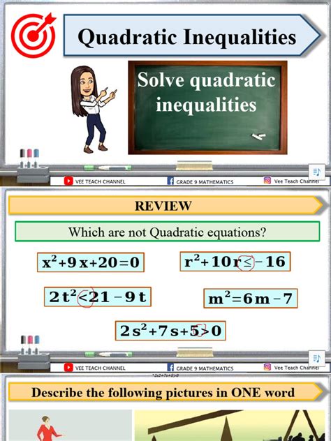 Illustrates Quadratic Inequalities | PDF | Inequality (Mathematics) | Quadratic Equation