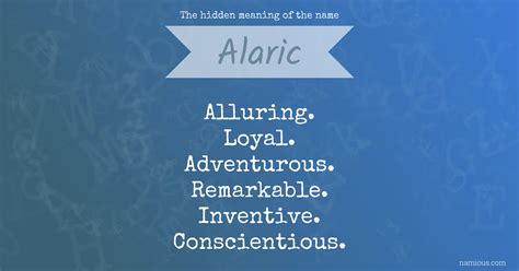 The hidden meaning of the name Alaric | Namious