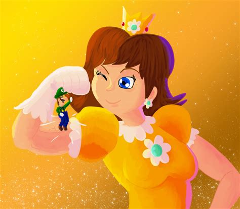 Daisy and Luigi by TitanXecutor on DeviantArt