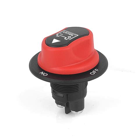 BONATECH Black Brass Battery Isolator ON-Off 2P SPST Car Mini Battery ...