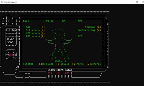 Atomic Command Fallout 4 Game in Python 的图像结果