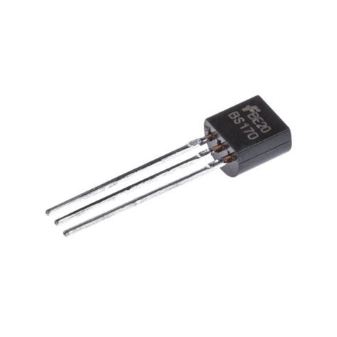 Probots BS170-N Channel MOSFET 50mA, 60V, TO92 Buy Online India
