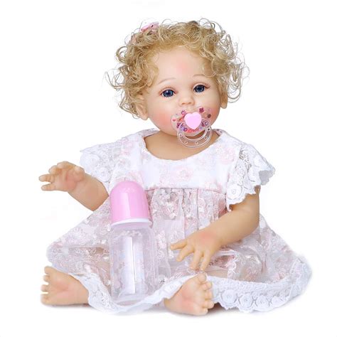 Buy Angelbaby Cute Realistic 19 inch Reborn Baby Dolls Girls Silicone ...