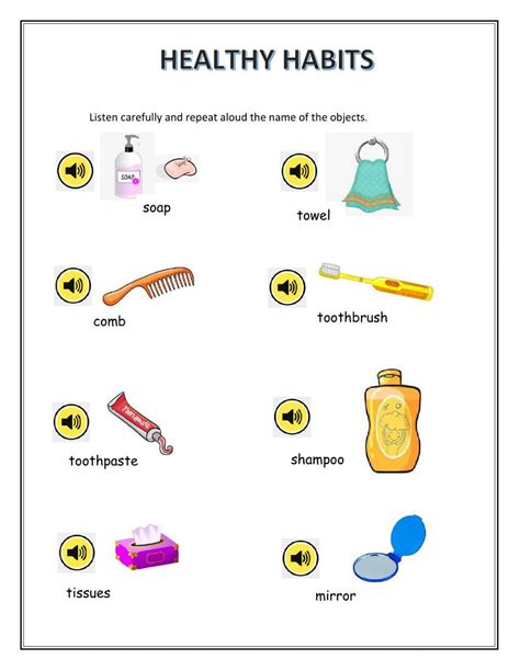 First Grade Health Lesson 1 的图像结果