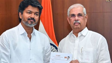 Governor asks Vijay to prove majority for oath, TVK may move court: Sources