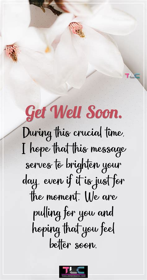 125 Get Well Soon Messages - The Love Couch
