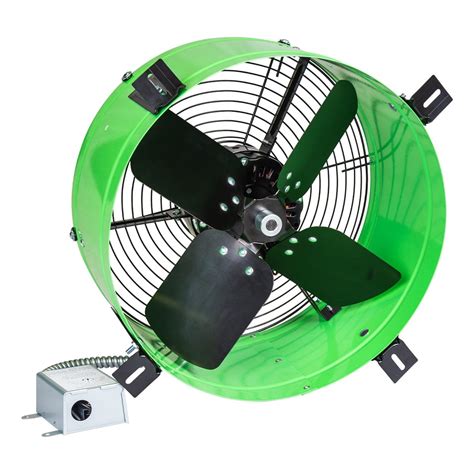Maxx Air Premium 1,650 CFM Gable Mount Power Attic Fan - RoofingDirect.com