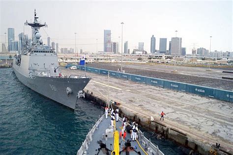 Indian Navy undertakes exercise PASSEX with Royal Bahrain Naval Force