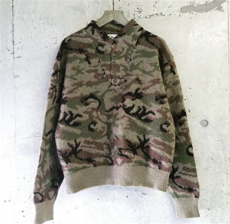 king of the mountain camo pattern henry neck knit 小岩店 | What’z up