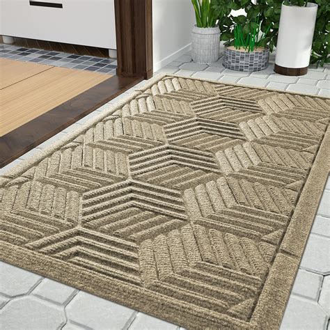 Amazon.com: Yimobra Front Entrance Door Mat, All-Season Heavy Duty ...