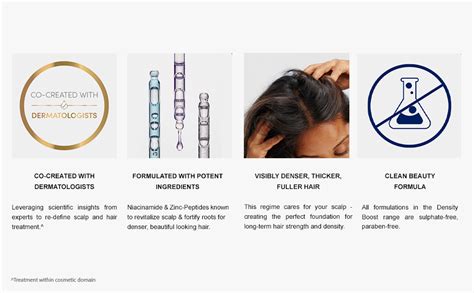 Buy Dove Scalp + Hair Therapy Sulphate Free Density Boost Strengthening ...