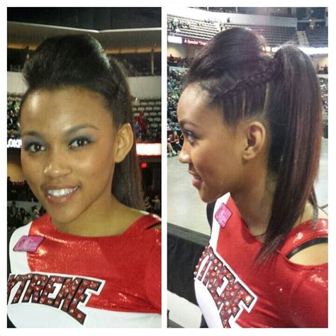 Cali Cheer Hair Tutorial 的图像结果