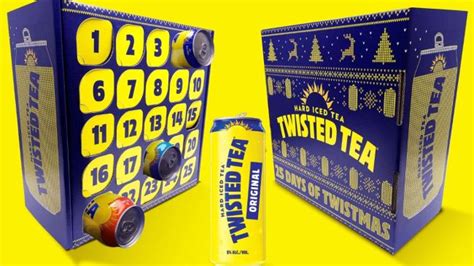 Twisted Tea Just Dropped Their "25 Days of Twistmas" Advent Calendar ...
