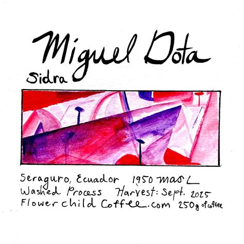 Miguel Dota - FLOWER CHILD COFFEE