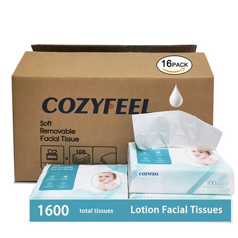 Buy Plus Lotion Facial Tissues Soothing Nose Papers 3 Ply Ultra Soft ...