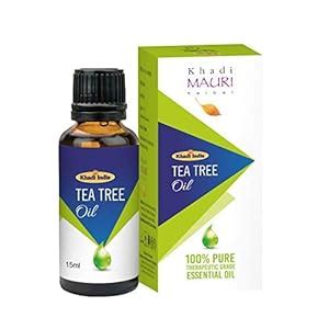 Buy Khadi Mauri Herbal Tea Tree Essential Oil, green, 15 ml Online at ...