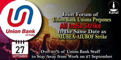 Joint Forum of Union Bank Unions Prepones Strike: Union Bank to Face ...