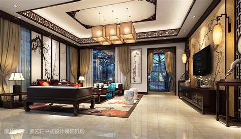中式风格二居室135平米17.8万-逸翠园装修案例-北京房天下家居装修网