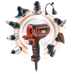 BLACK+DECKER CORDED MULTI-EVO DRILL/DRIVER 350WATTS (MT350K)