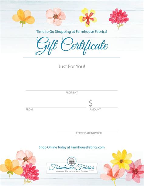 Free Printable Gift Certificates 的图像结果