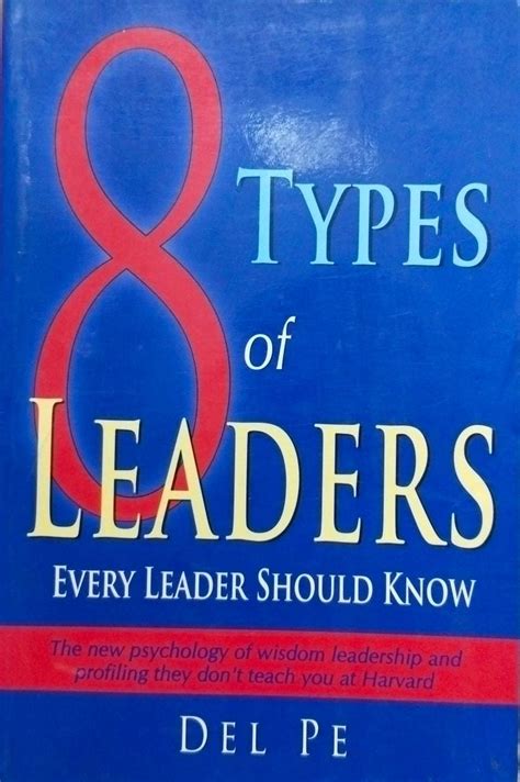 8 types of leaders every leader should know [rare books][with sign cop ...