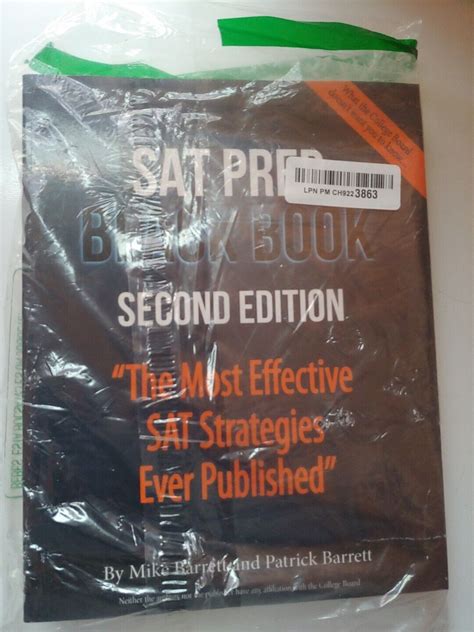 SAT Prep Black Book : The Most Effective SAT Strategies Ever Published ...
