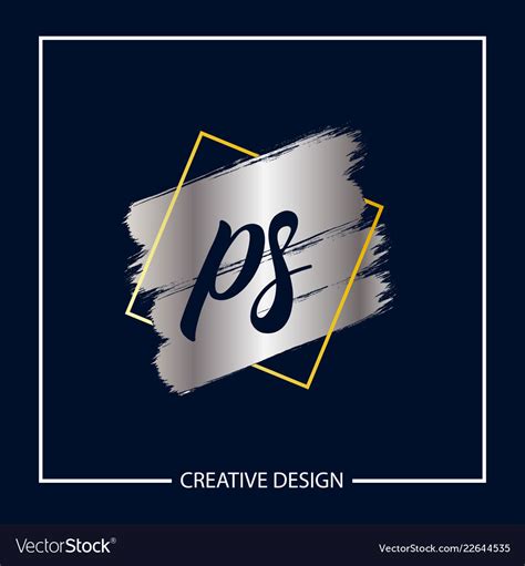 Monogram PS Logo Design Graphic by Greenlines Studios · Creative Fabrica
