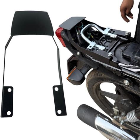 ZRIDE Tail Panel Patti Metal Black Rear Seat Tail Protector For ...