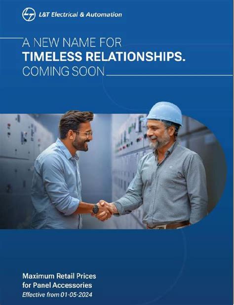 L&T Switchgear Electrical Products Price List & Technical Data Sheet ...