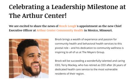 Celebrating a Leadership Milestone at The Arthur Center