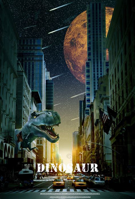 合成恐龙电影宣传海报平面广告素材免费下载(图片编号:8749091)-六图网