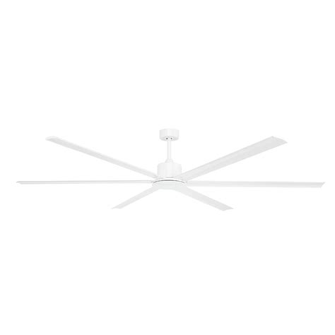 213cm 84-inch White DC Ceiling Fan Remote Control 35W 6 Speed ...