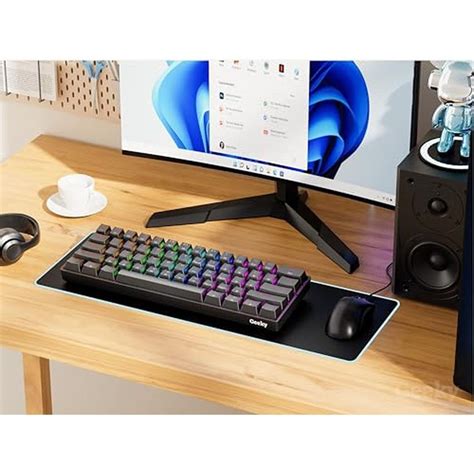 Mechanical Geeky | GK61 SE 60 Mechanical Gaming Keyboard | 61 Keys ...