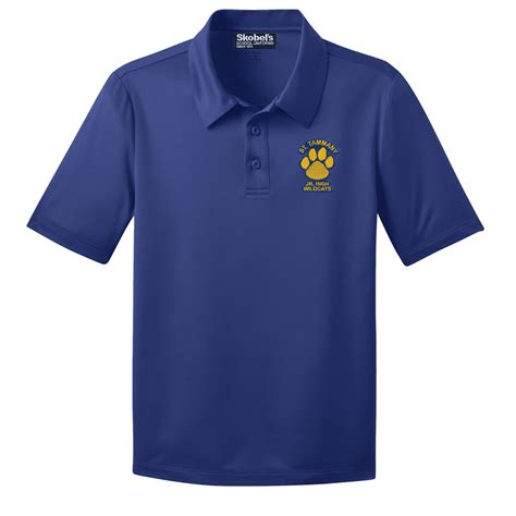 St. Tammany Junior High Dryfit Polo - Royal – Skobel's School Uniforms