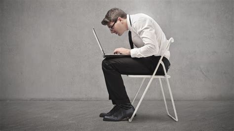 Image result for Bad Posture at Computer