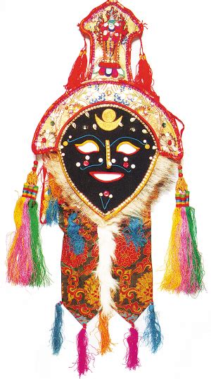 藏戏面具 · 中国民俗学网-中国民俗学会 · 主办