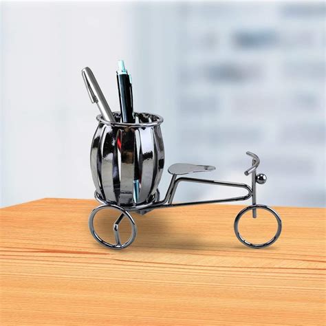 Rifa Artism Metal Creative Pen Stand Holder For Office Table Fancy ...