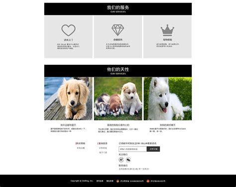 网站宠物类首页、专题页、详情页|网页|电商|热爱设计的小硕 - 原创作品 - 站酷 (ZCOOL)