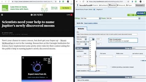 Image result for Noodletool Tutorial