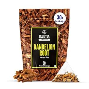BLUE TEA - Dandelion Root Tea - 30 Tea Bag - Plant Based | IMPROVES ...