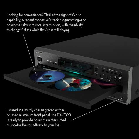 DX-C390 6 Disc CD Player | Onkyo