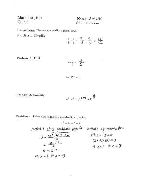 Image result for Calculus 2 Math 141 Answer Key