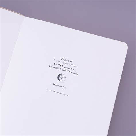 Tsuki ‘Lunar Magic’ Limited Edition Luxury Bullet Journal ...