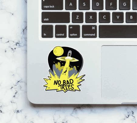No Bad Trips Sticker – THEBOOMBOXCLUB