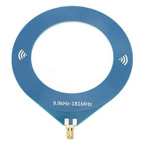 Mini SW Antenna, 9.9KHz to 181MHz BB Loop Antenna with SMA Connector ...