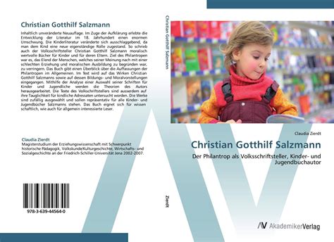 'Christian Gotthilf Salzmann' von 'Claudia Zierdt' - Buch - '978-3-639 ...