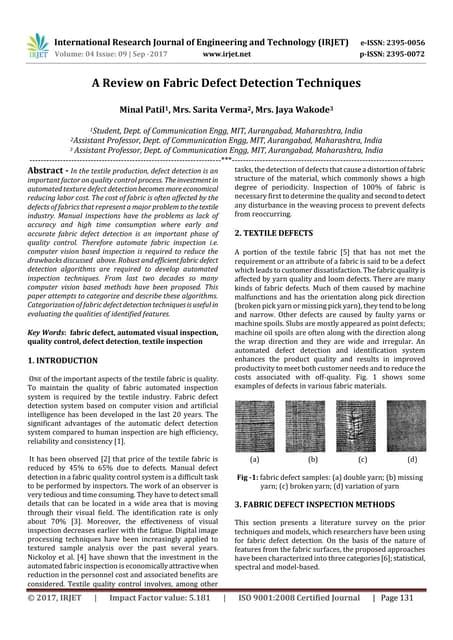 Image result for Defect Detection Paper