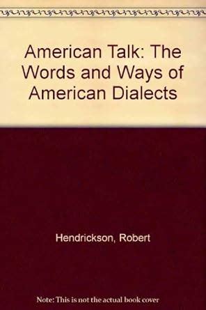 Buy American Talk: The Words and Ways of American Dialects Book Online ...