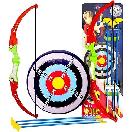 Buy Wembley Bow and Arrow Archery Set with Suction Arrows, Bow, Target ...