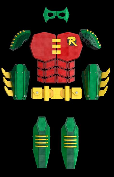 I’m working on some wearable LEGO Batman & Robin costumes! : r/batman